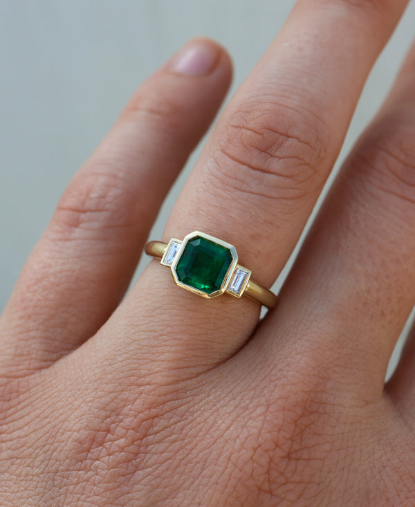 Zara Emerald Ring - Rosedale Jewelry