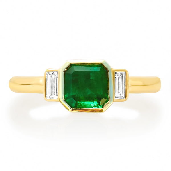 Zara Emerald Ring - Rosedale Jewelry