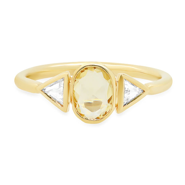 Morphe Yellow Sapphire Ring - Rosedale Jewelry
