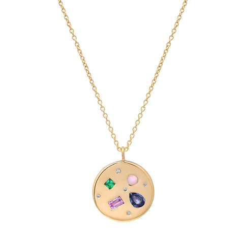 Multicolor Constellation Necklace - Rosedale Jewelry