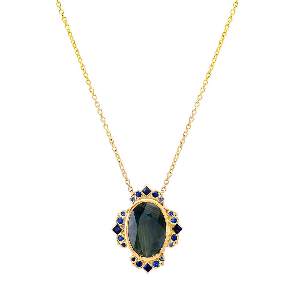 Eden Sapphire Necklace - Rosedale Jewelry
