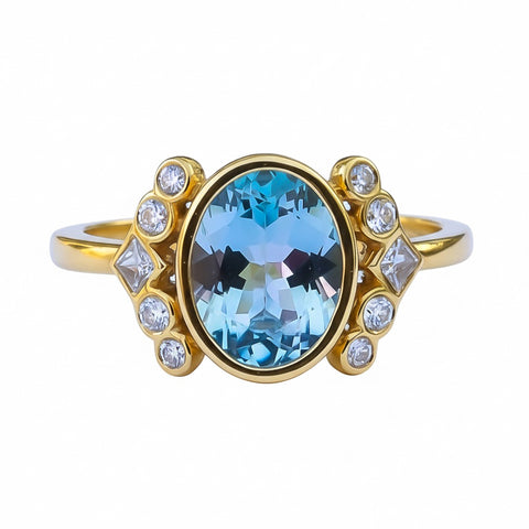 Iris Tanzanite Ring - Rosedale Jewelry