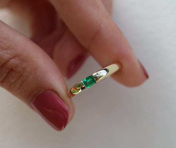Willette Emerald Ring - Rosedale Jewelry