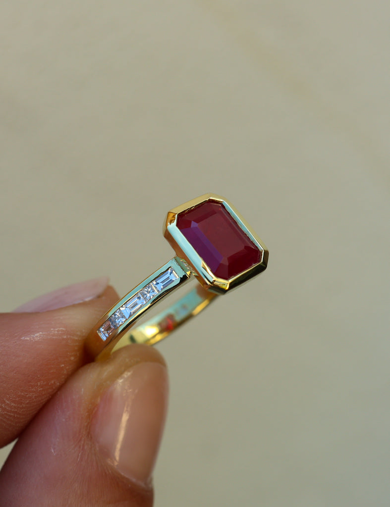 Scarlett Ruby Ring - Rosedale Jewelry