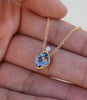 Esmeralda Tanzanite Necklace - Rosedale Jewelry