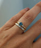 Perla Blue Sapphire Ring - Rosedale Jewelry