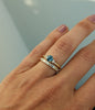Perla Blue Sapphire Ring - Rosedale Jewelry