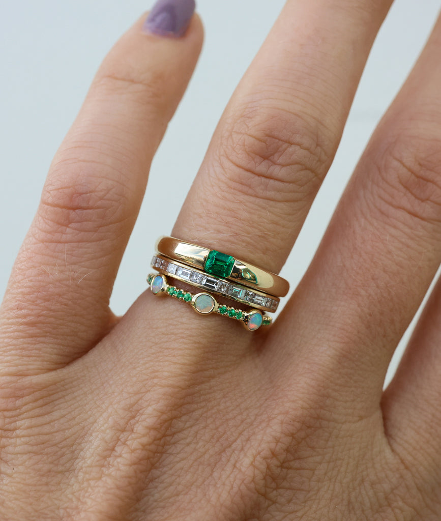 Willette Emerald Ring - Rosedale Jewelry