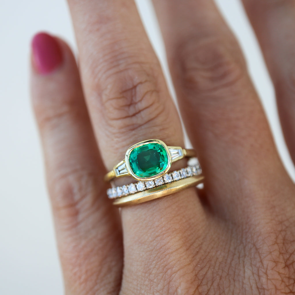 Cyra Emerald Ring - Rosedale Jewelry