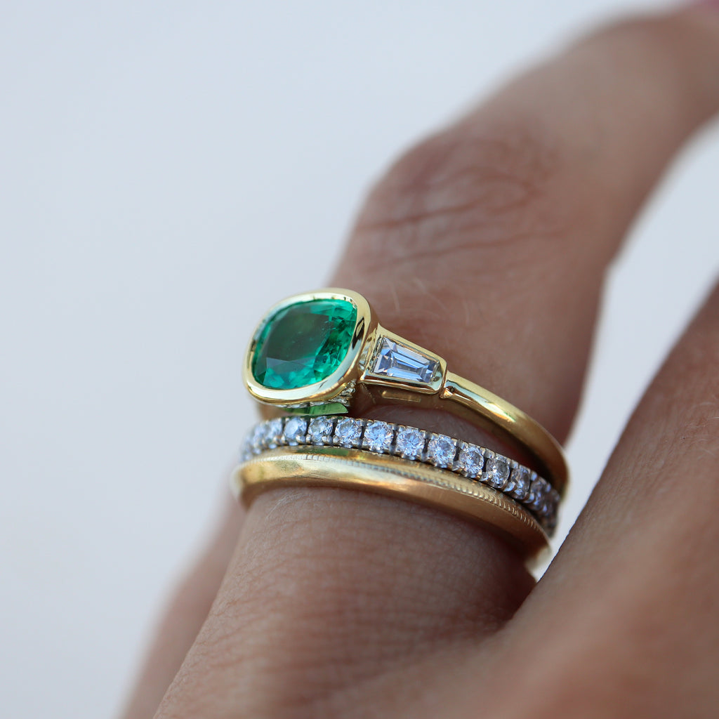 Cyra Emerald Ring - Rosedale Jewelry