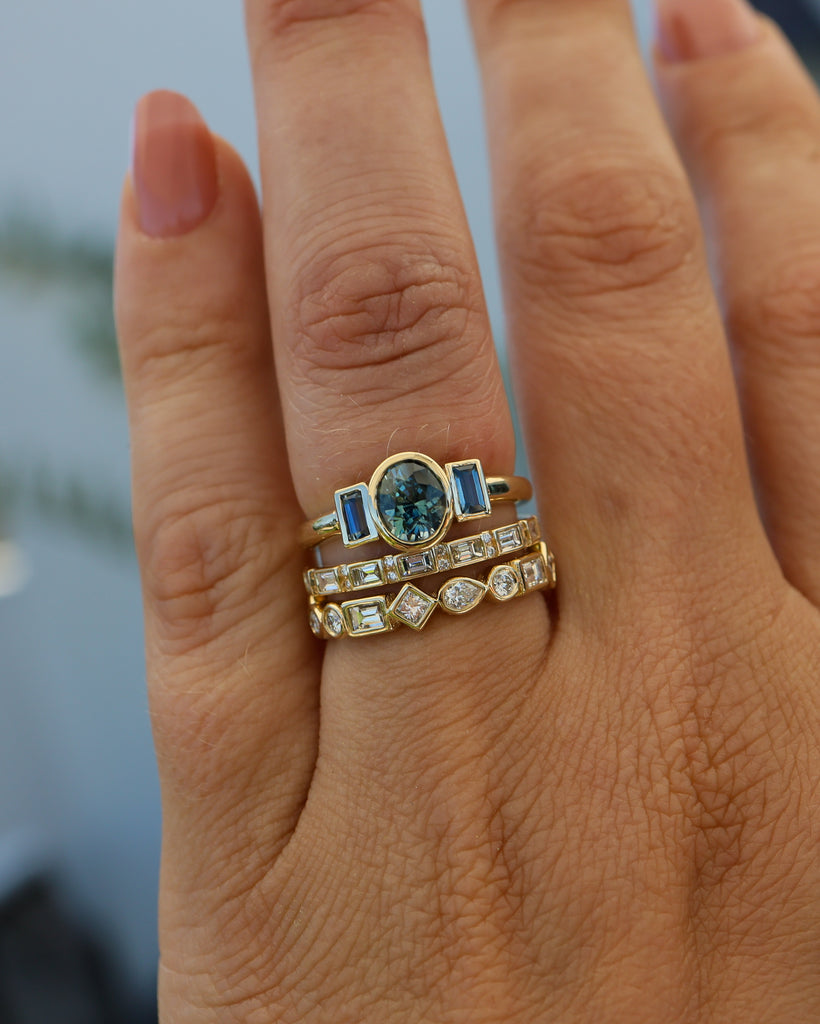 Phoebe Sapphire Ring - Rosedale Jewelry