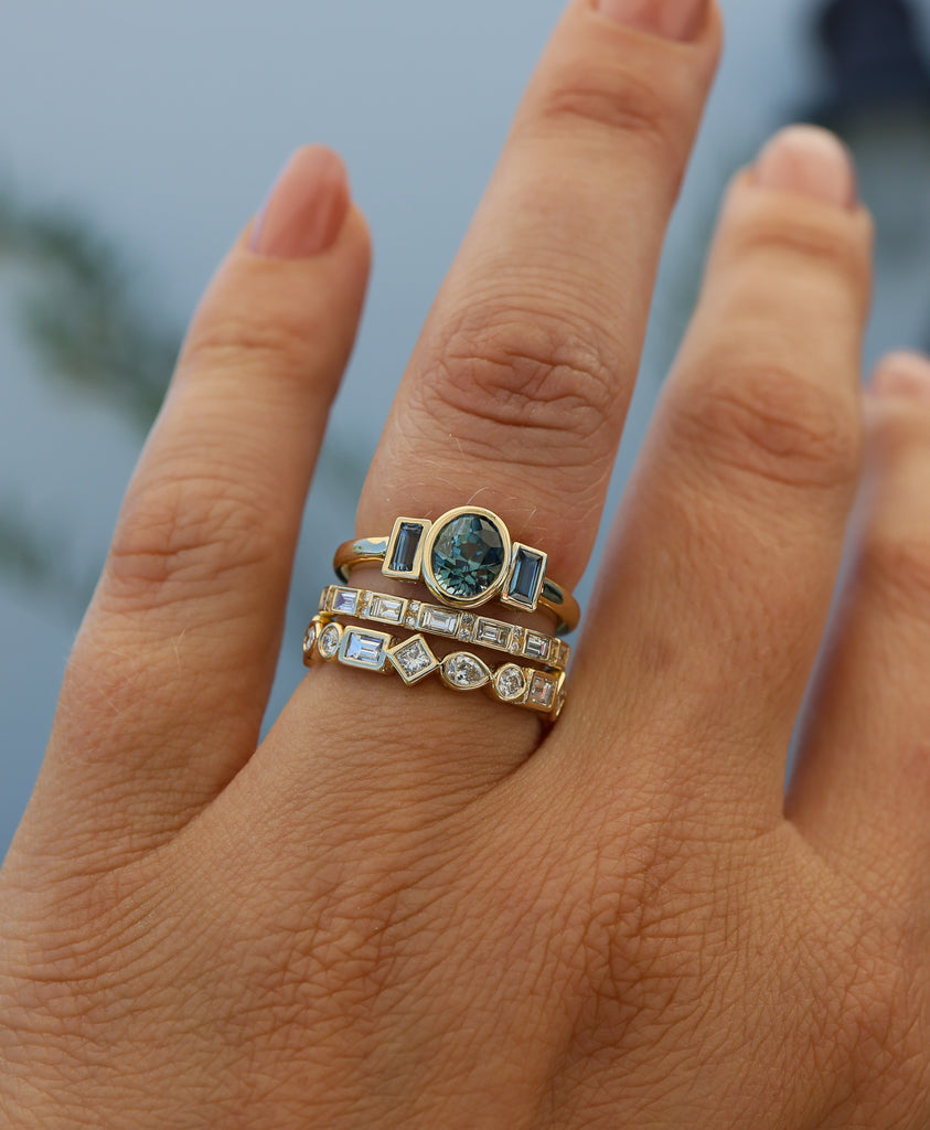 Phoebe Sapphire Ring - Rosedale Jewelry