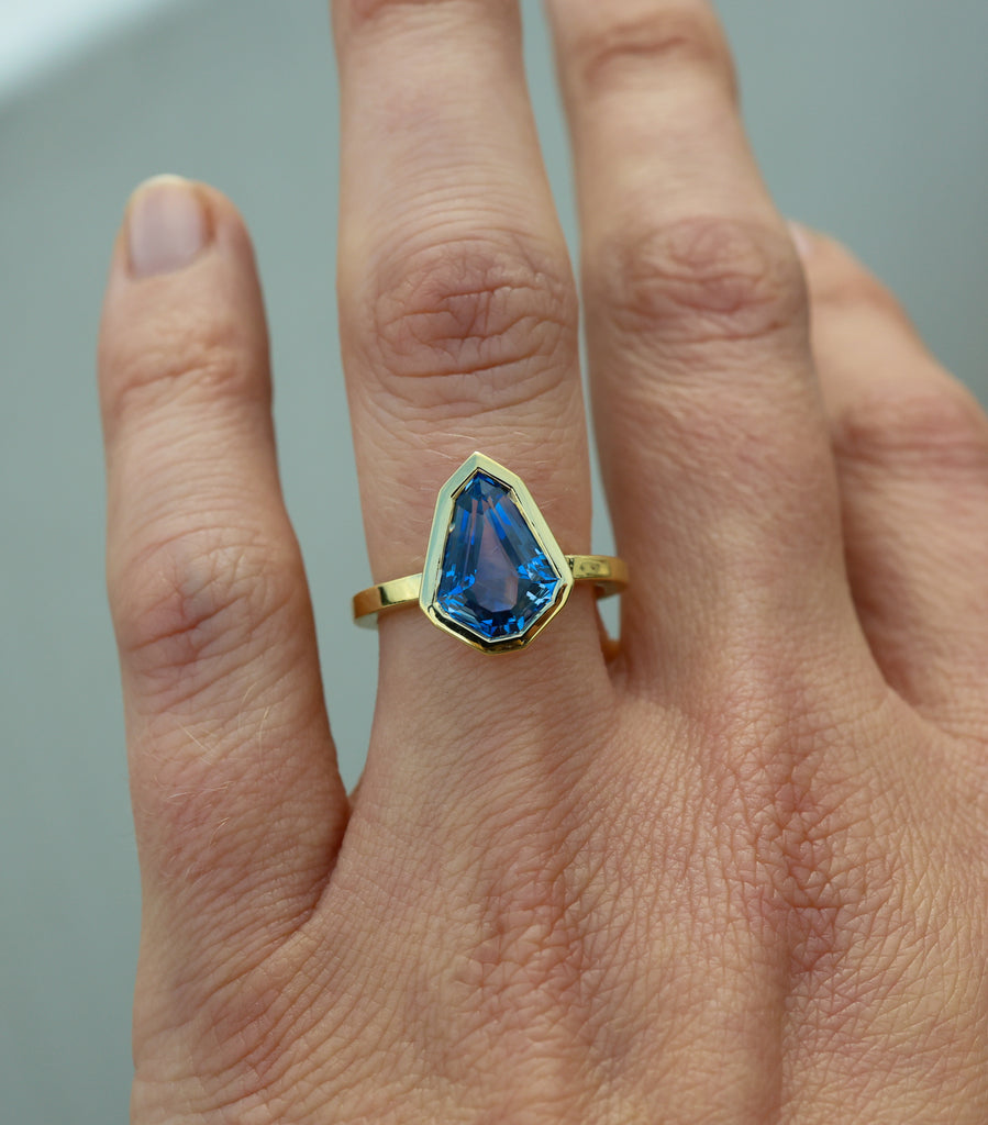 Amara Sapphire Ring - Rosedale Jewelry