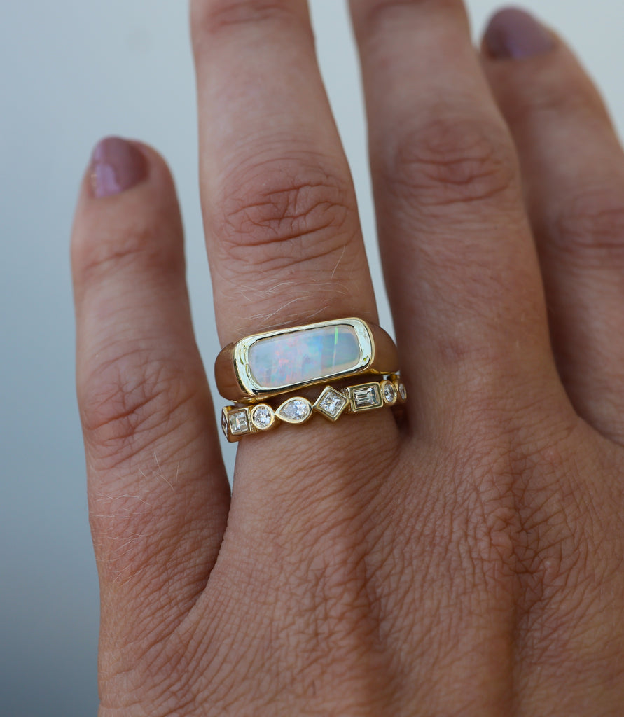 Cora Opal Ring - Rosedale Jewelry