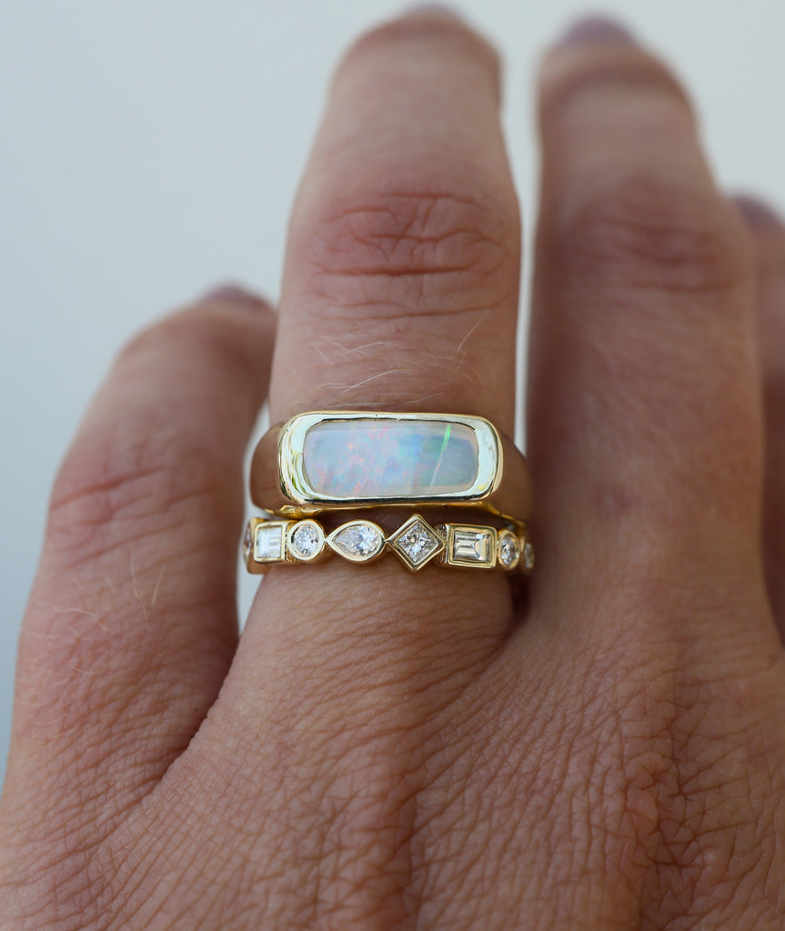 Cora Opal Ring - Rosedale Jewelry
