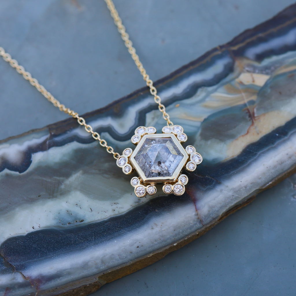 Stella Diamond Necklace - Rosedale Jewelry