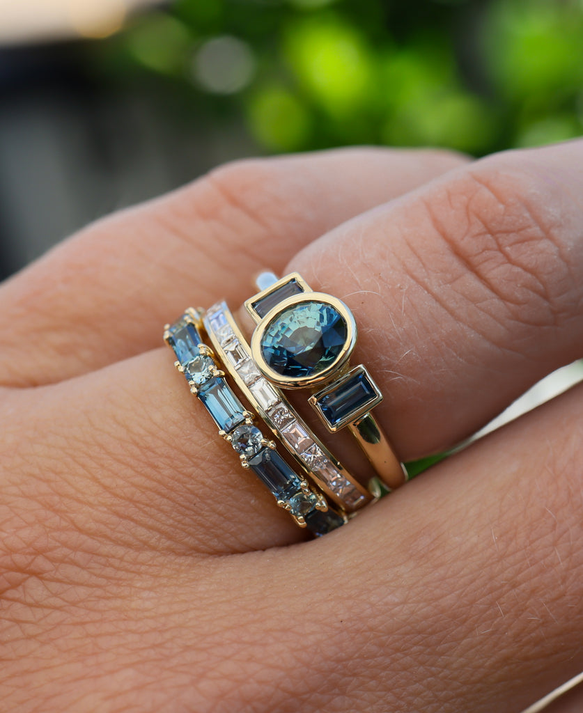 Phoebe Sapphire Ring - Rosedale Jewelry