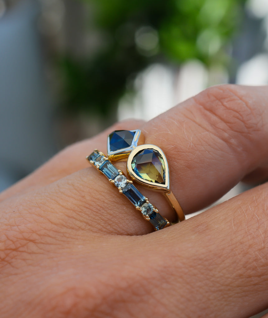 Quinn Sapphire Ring - Rosedale Jewelry