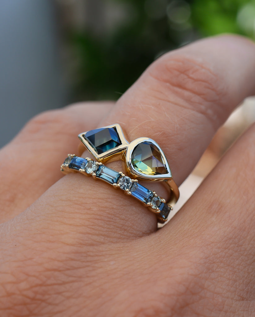 Quinn Sapphire Ring - Rosedale Jewelry