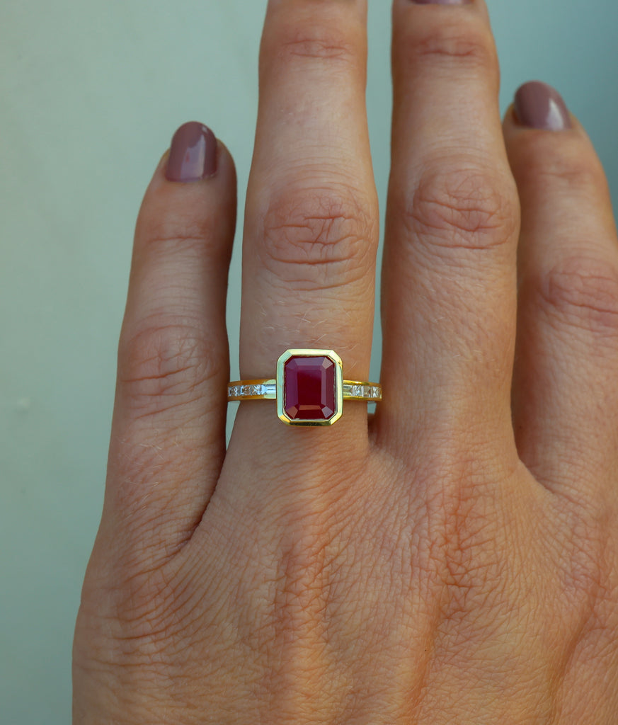 Scarlett Ruby Ring - Rosedale Jewelry