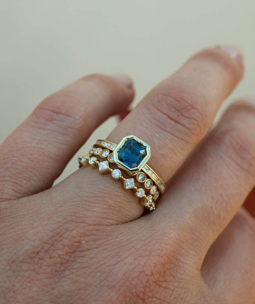 Charlotte Sapphire Ring - Rosedale Jewelry