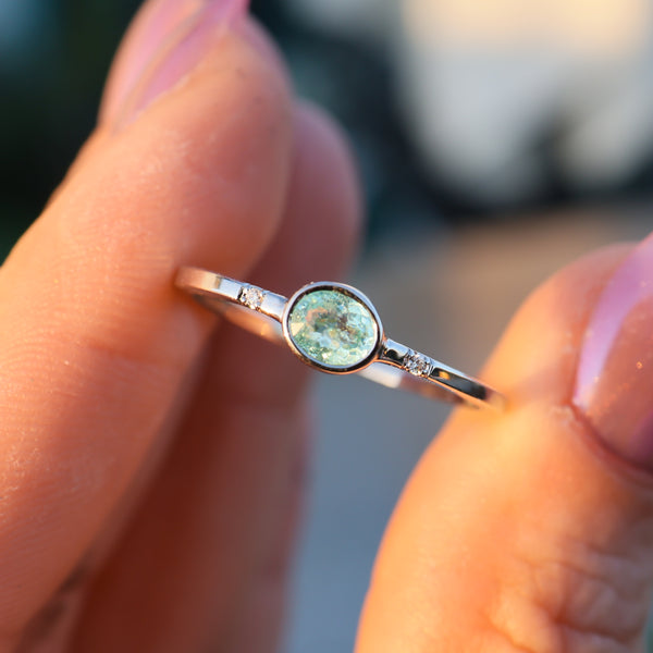 Paraiba Tourmaline Ring - Sample Sale - Rosedale Jewelry