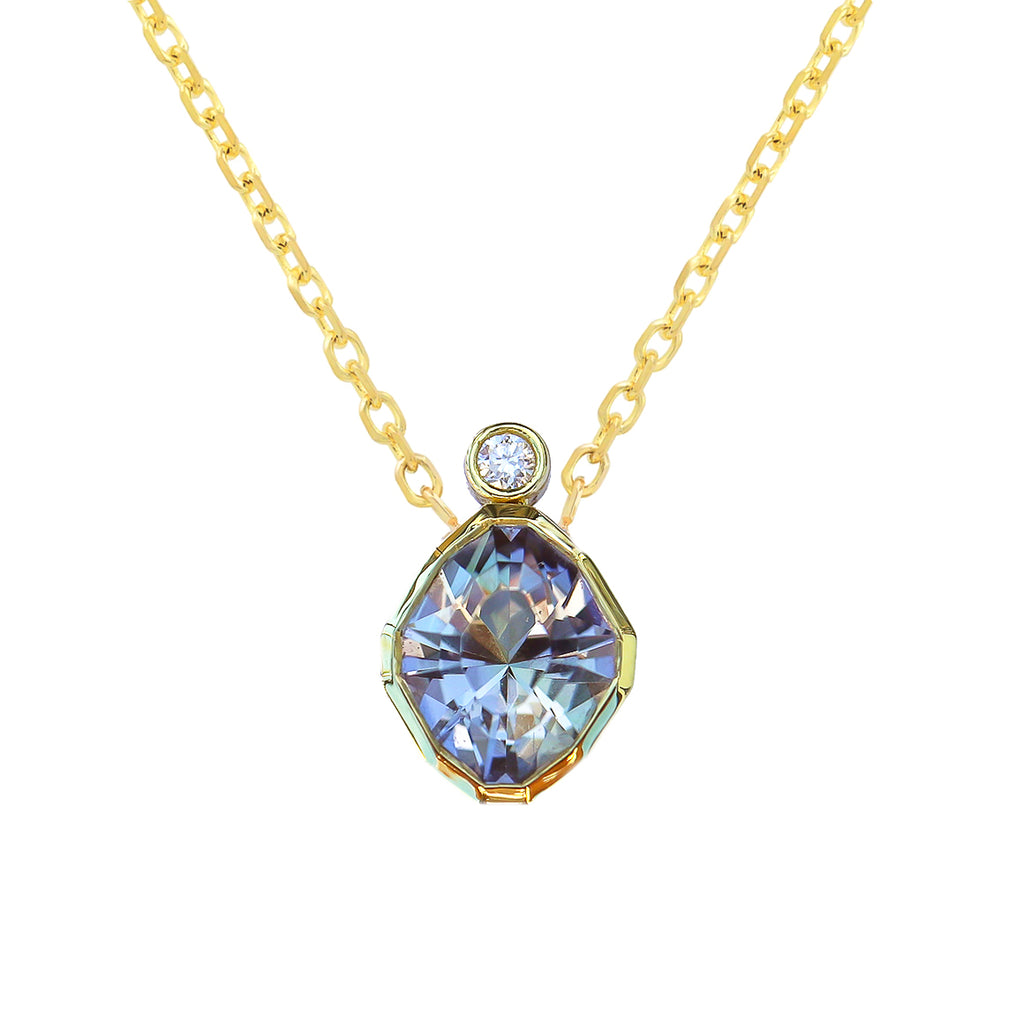 Esmeralda Tanzanite Necklace - Rosedale Jewelry