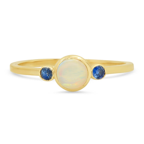 Finn Opal Sapphire Ring - Rosedale Jewelry