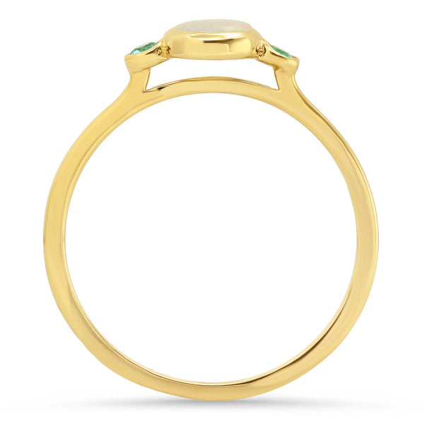 Finn Opal Emerald Ring - Rosedale Jewelry