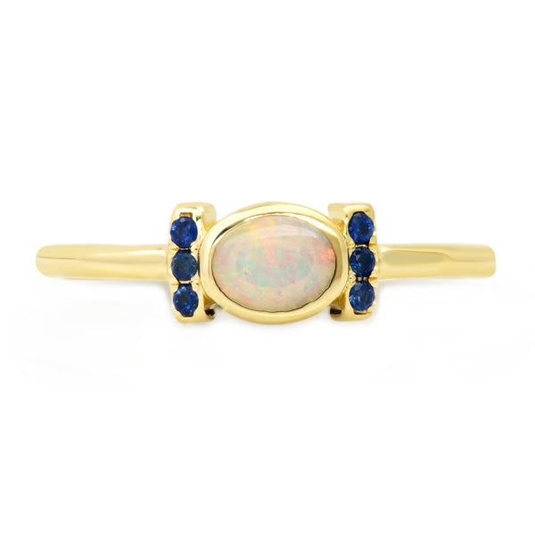 Amplify Opal Sapphire Ring - Rosedale Jewelry