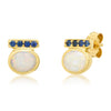 Transcend Opal Sapphire Earrings - Rosedale Jewelry