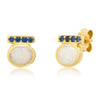 Transcend Opal Sapphire Earrings - Rosedale Jewelry