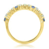 Celestial Opal Sapphire Band - Rosedale Jewelry