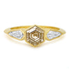 Duality Hexagon Diamond Ring - Rosedale Jewelry