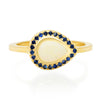 Seraphine Opal Sapphire Ring - Rosedale Jewelry