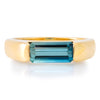 The Willa Ring with a Lagoon Tourmaline - Rosedale Jewelry