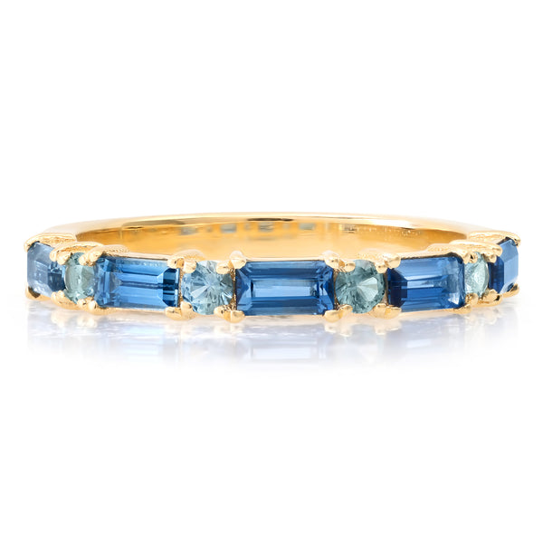 Ultramarine Sapphire Band - Rosedale Jewelry