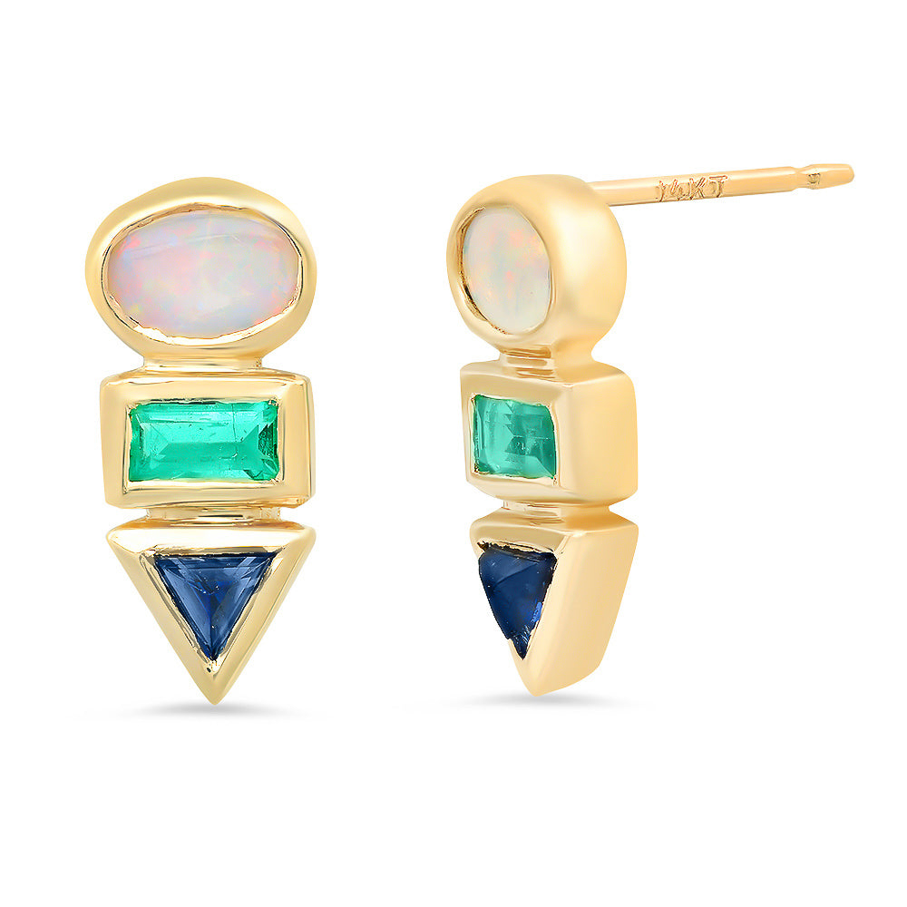 Tempo Multi Earrings - Rosedale Jewelry