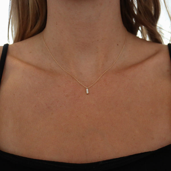 Diamond Triplet Necklace - Rosedale Jewelry