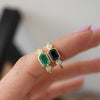 Flora Emerald Opal Ring - Rosedale Jewelry