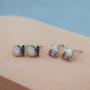 Transcend Opal Sapphire Earrings - Rosedale Jewelry