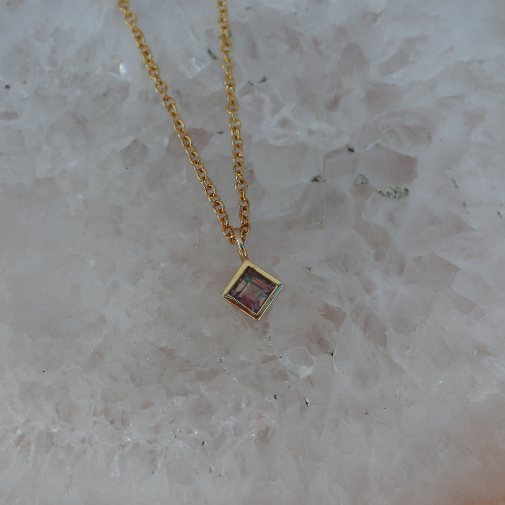 Savannah Tourmaline Necklace - Rosedale Jewelry