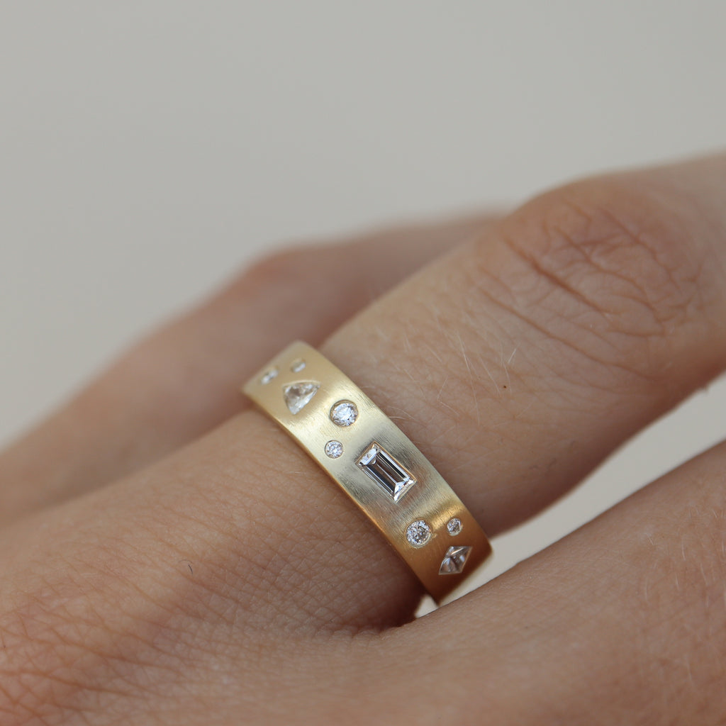 Constellation Diamond Band - Rosedale Jewelry