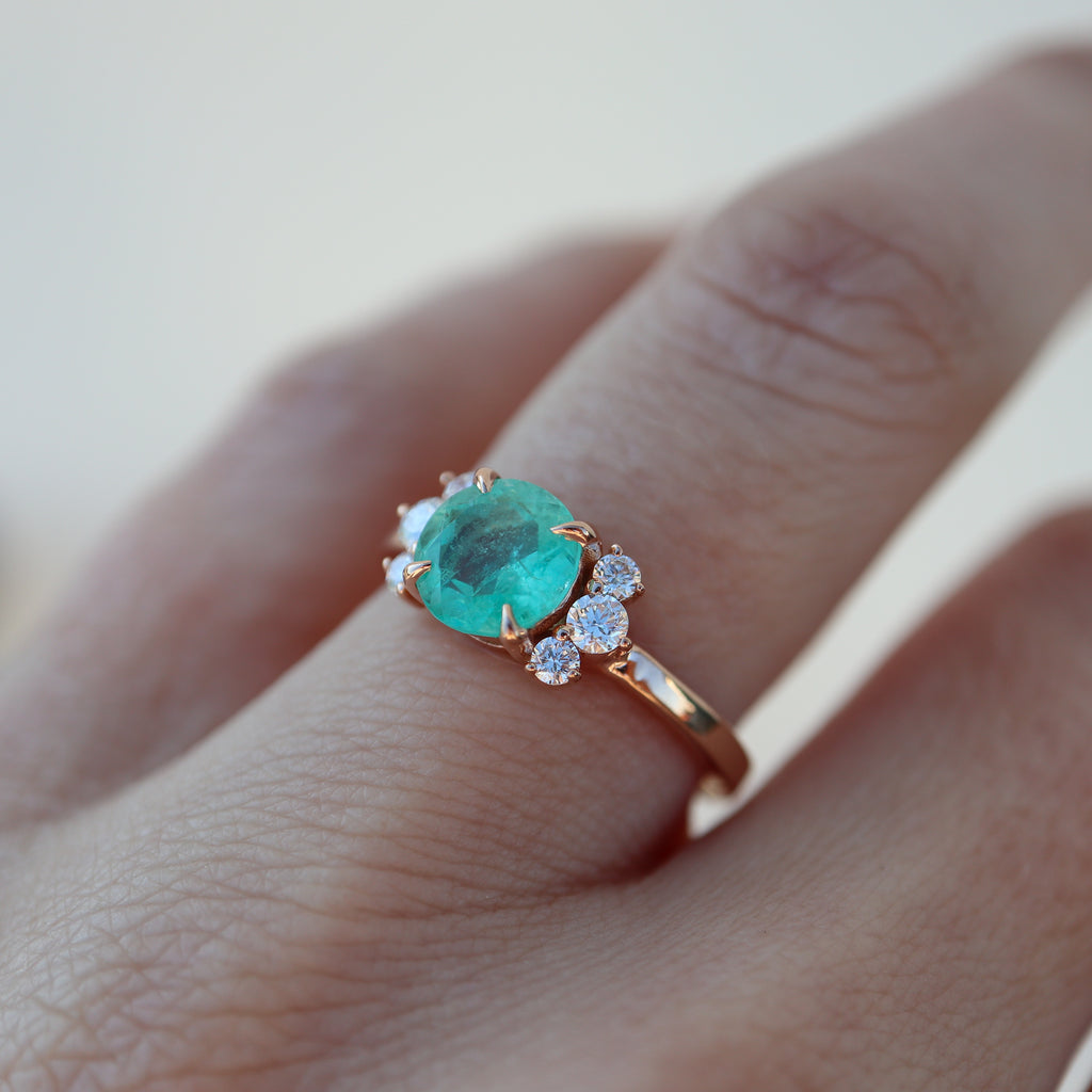 The Colette Emerald Ring - Rosedale Jewelry