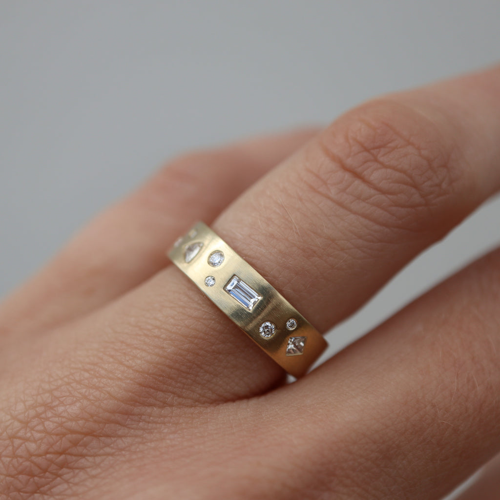 Constellation Diamond Band - Rosedale Jewelry