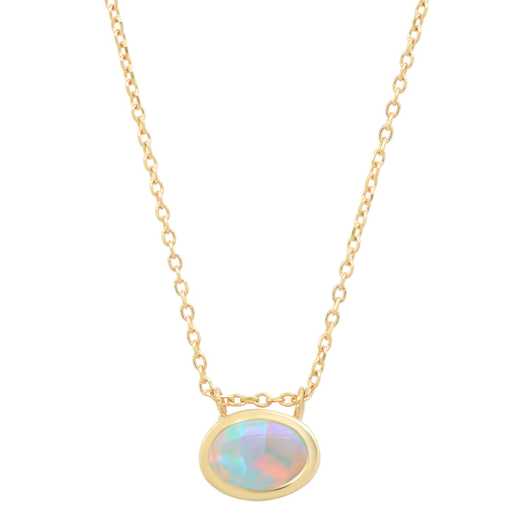 Opal Emerald Secret Garden Necklace - Rosedale Jewelry