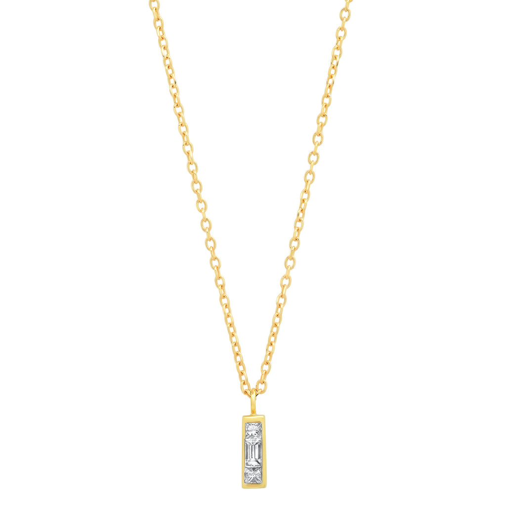 Diamond Triplet Necklace - Rosedale Jewelry