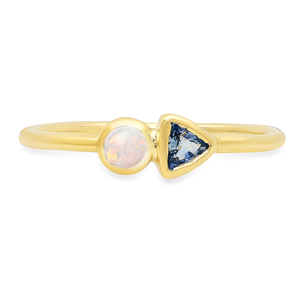 Harlow Opal Sapphire Ring– Rosedale Jewelry