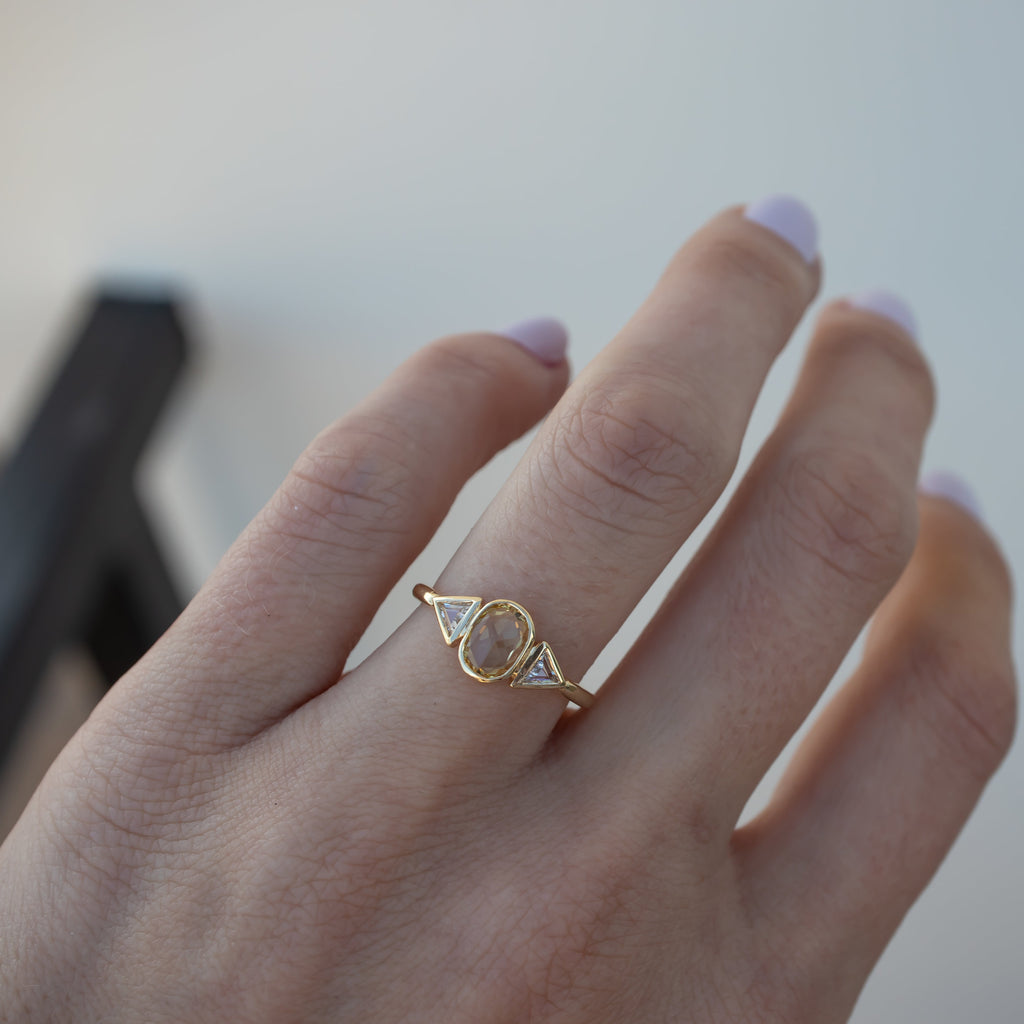Morphe Yellow Sapphire Ring - Rosedale Jewelry
