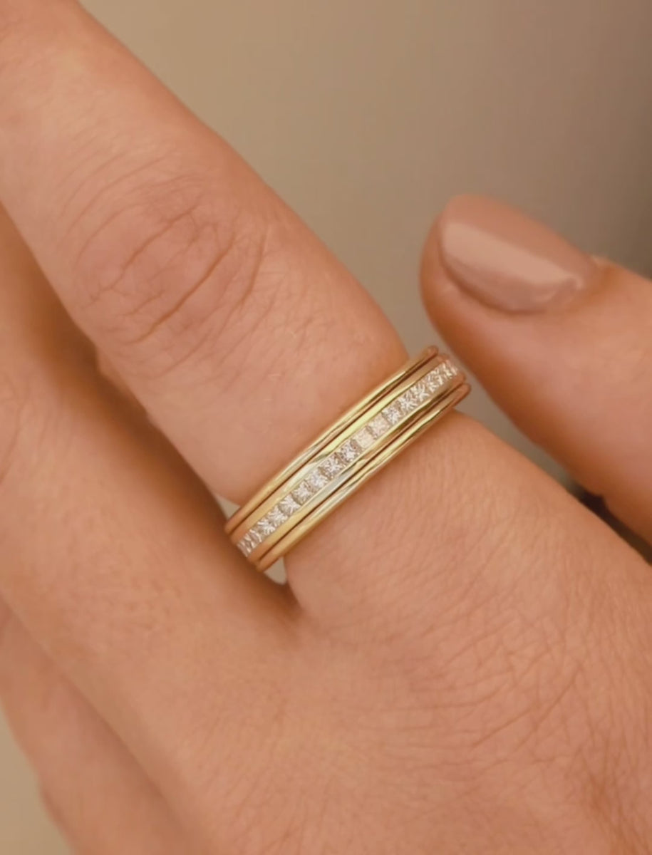 【HURLEY BURLEY】Spinning Ring ローズ クオーツ リング ♪ HURLEY BURLEY】Spinning Ring ローズ クオーツ リング